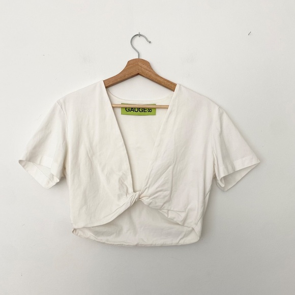 Gauge81 keila twist front crop top - Picture 4 of 7